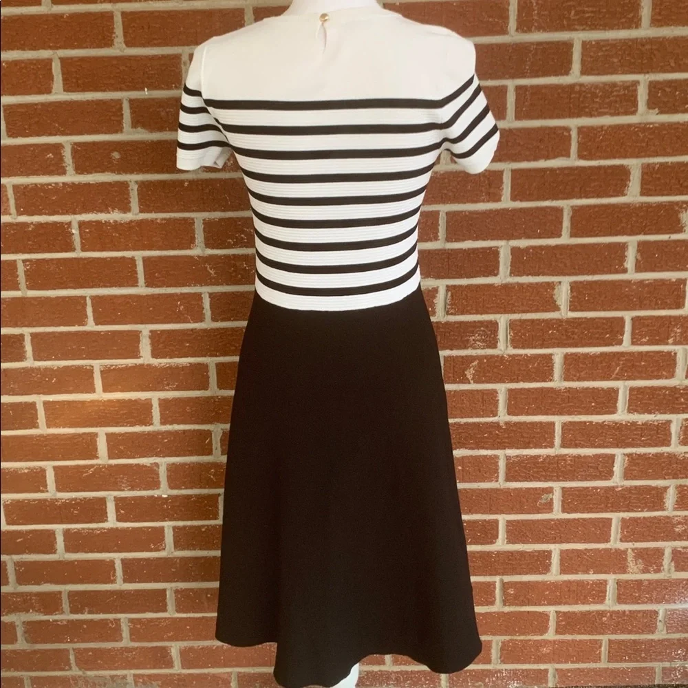 Talbots striped sweater dress